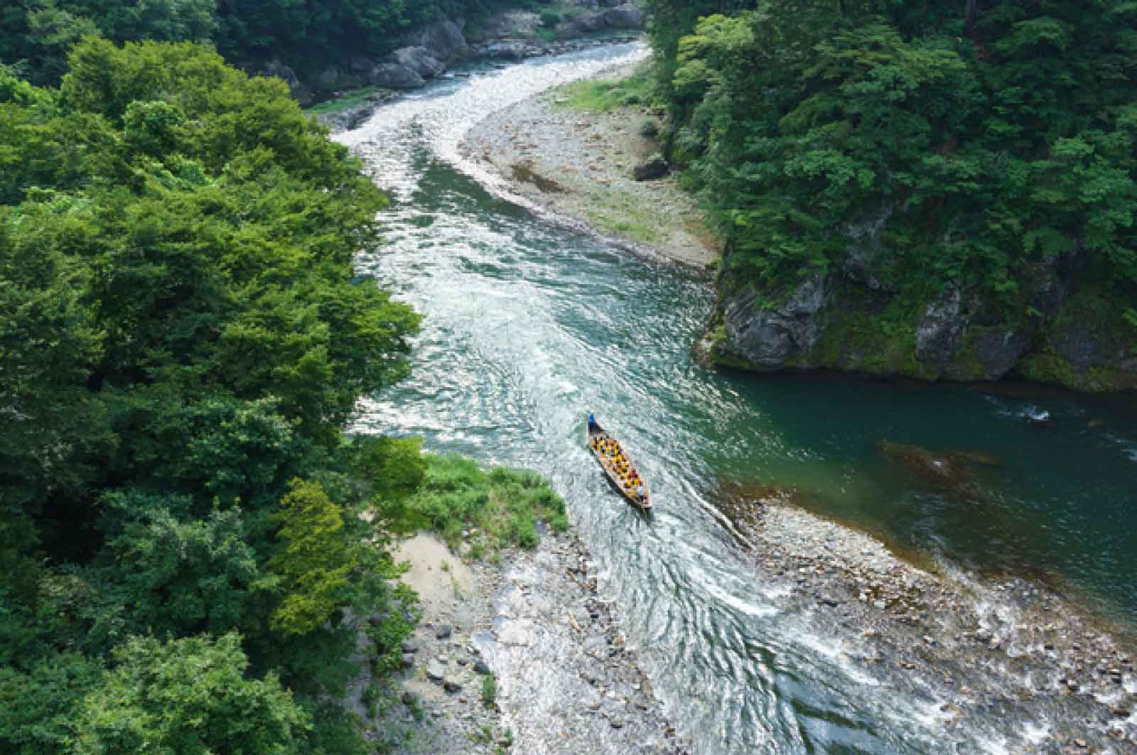 鬼怒川ライン下り