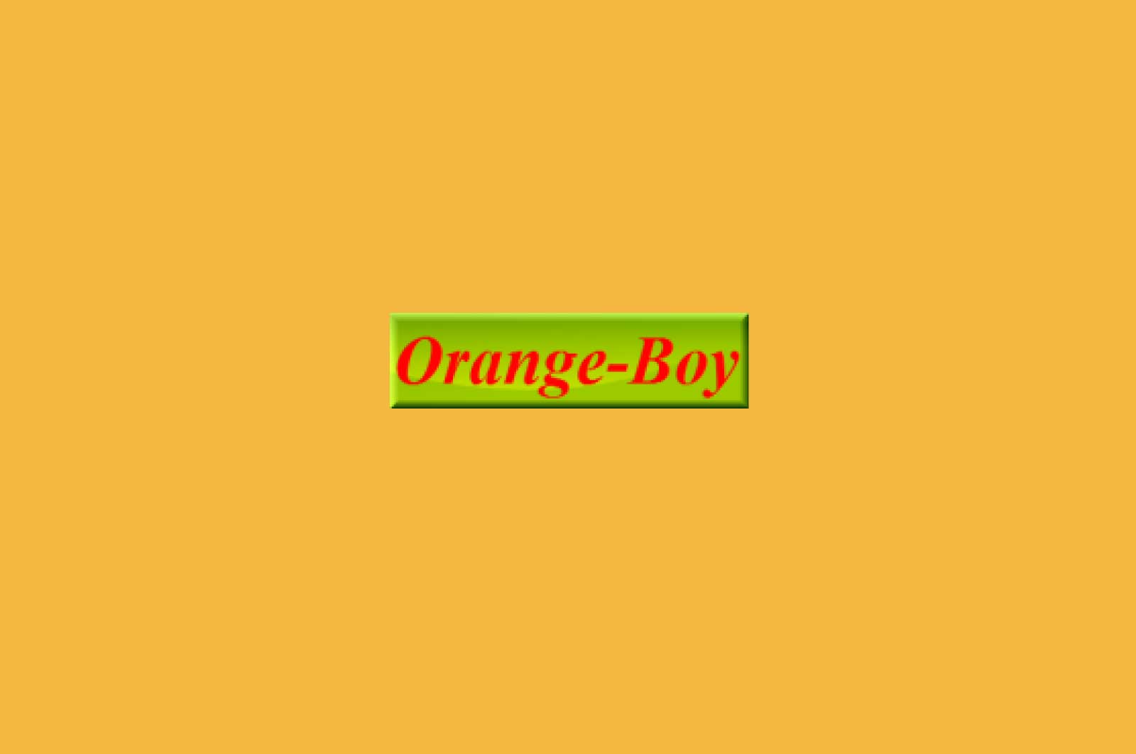 ORANGE-BOY